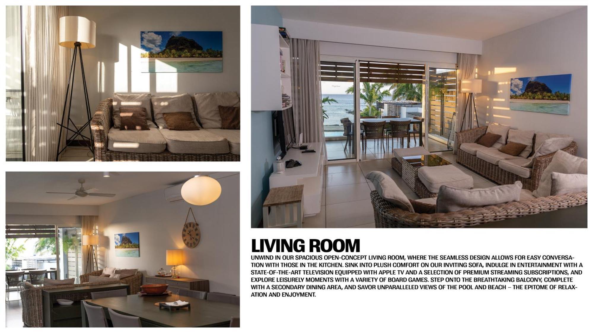 Apartament Bleue D2 Trou aux Biches
